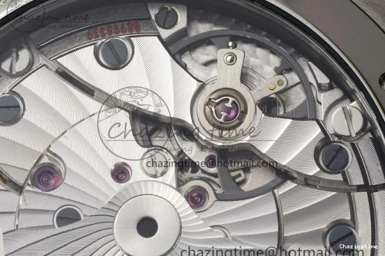 0303 Constellation Black Ceramic SS SBF 1:1 Best Edition Black Dial on Black Gummy Strap A8900 Super Clone TimelessDesign 7798